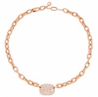 Collana Crivelli Donna CATENA in Oro rosa Diamante 2.26 Ct 52397680 - 52397680